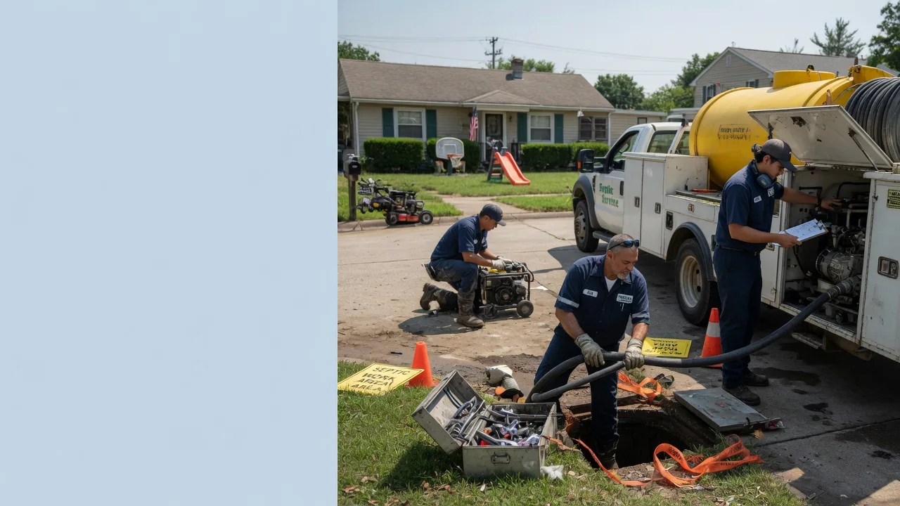 Septic Tank Pumping in Friendship, MD near me